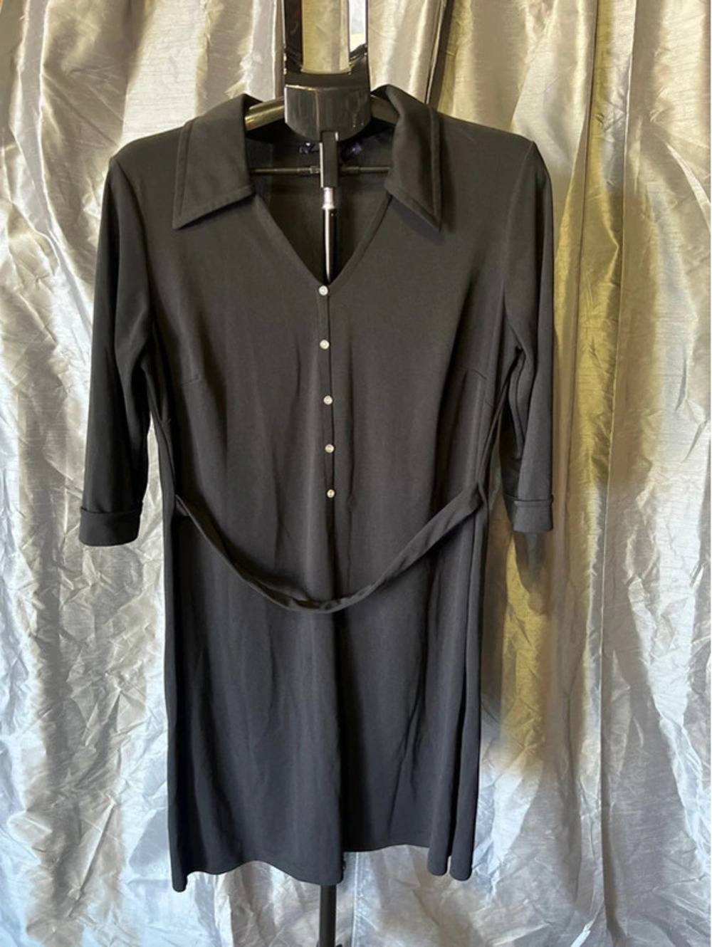 Hillard & Hanson Sz 16 Black Dress